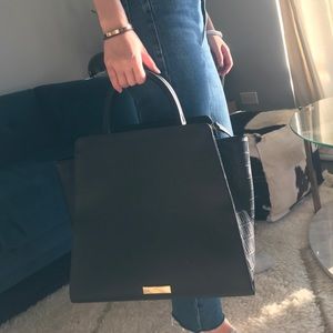 ZAC Zac Posen Leather Tote (almost new)